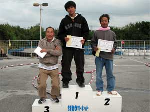 ビギナークラスAメイン・トップ3