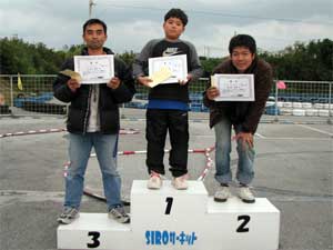 ミニスポーツクラスAメイン・トップ3