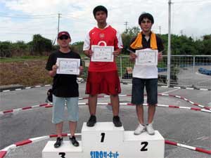 ミニクラスAメイン・トップ3