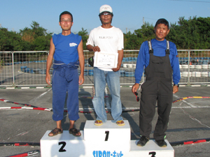 タミヤクラスBメイン・トップ3