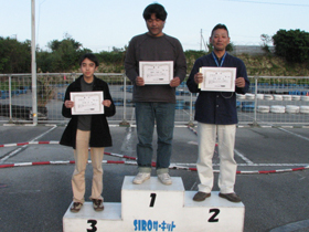 ビギナークラスAメイン・トップ3