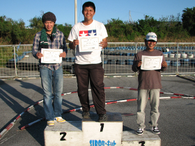 ミニスポーツクラスAメイン・トップ3