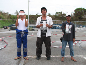 タミチャレGTCクラス・トップ3