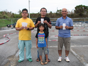 タミチャレF104クラス・トップ3