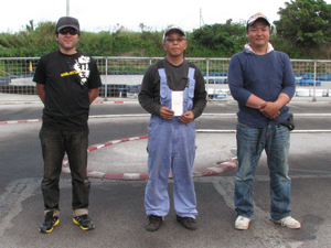 GPツーリングクラスCメイン・トップ3