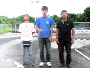 GPツーリングクラスBメイン・トップ3