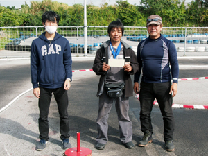 GPツーリングクラスBメイン・トップ3