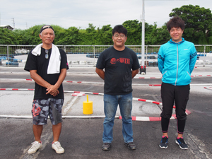 GPツーリングクラスBメイン・トップ3