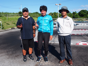 GPツーリングクラスBメイン・トップ3