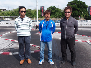 GPツーリングクラスBメイン・トップ3