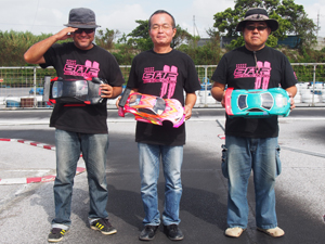 タミヤクラスBメイン・トップ3