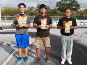 タミヤクラスBメイン・トップ3