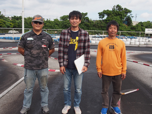 オープンクラスBメイン・トップ3