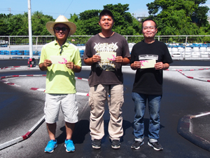 オープンクラスAメイン・トップ3