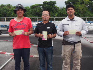 オープンクラスAメイン・トップ3