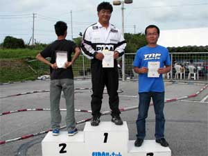 タミチャレ09クラスAメイン・トップ3