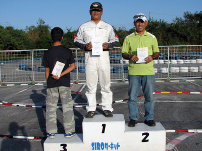 GT3700クラス・トップ3